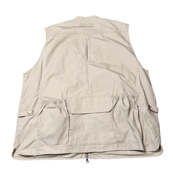 5.11 Tactical Fast-Tac Vest khaki beige size 2XL zip pockets ripstop ems XXL - Picture 3 of 9